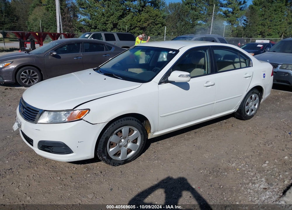 2010 KIA OPTIMA LX VIN: KNAGG4A89A5386456