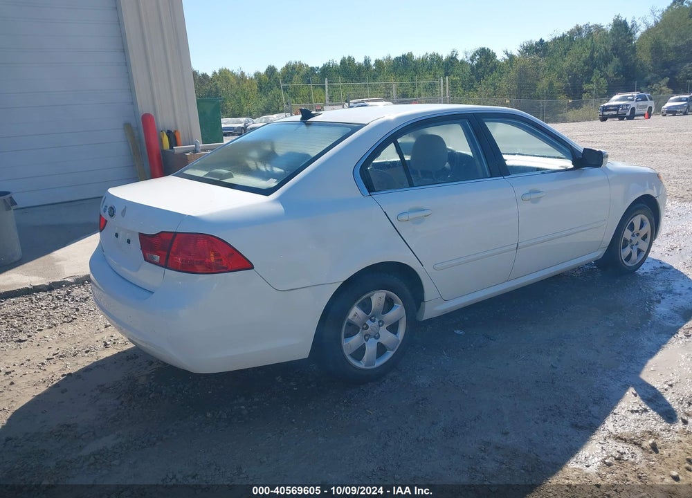 2010 KIA OPTIMA LX VIN: KNAGG4A89A5386456