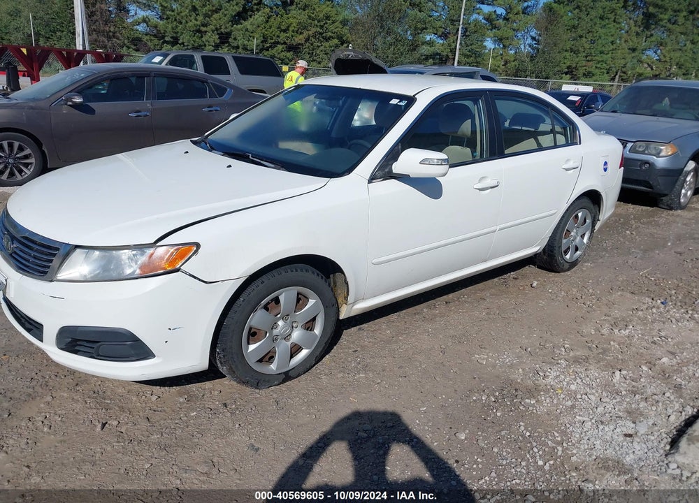 2010 KIA OPTIMA LX VIN: KNAGG4A89A5386456