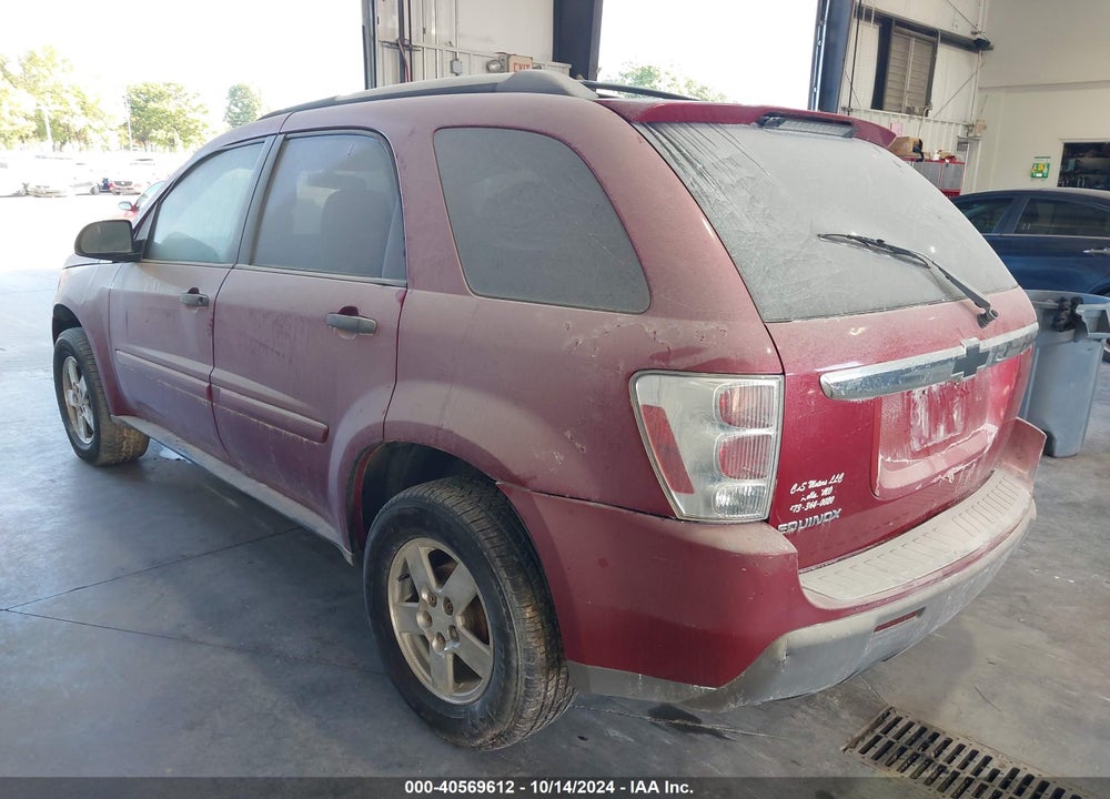 2005 CHEVROLET EQUINOX LS VIN: 2CNDL13FX56174702