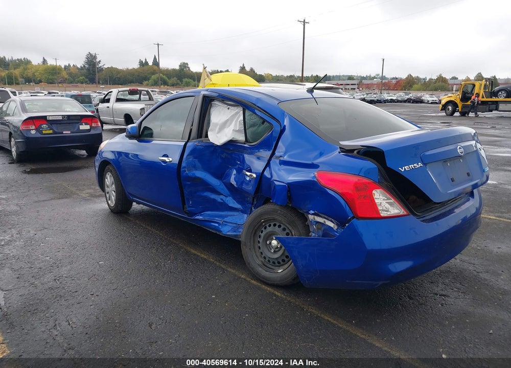 2012 NISSAN VERSA 1.6 SV VIN: 3N1CN7AP1CL816146