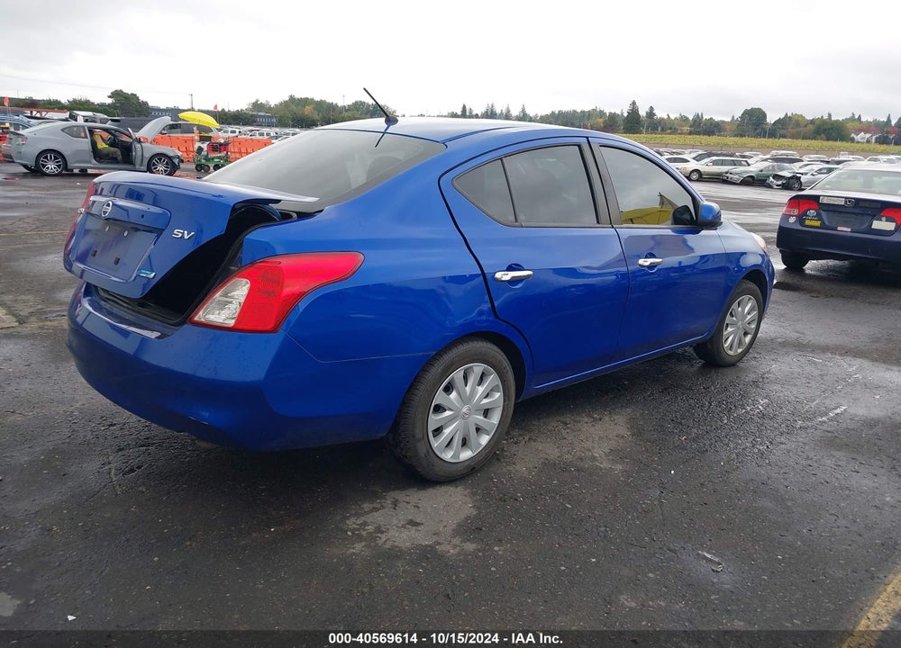 2012 NISSAN VERSA 1.6 SV VIN: 3N1CN7AP1CL816146