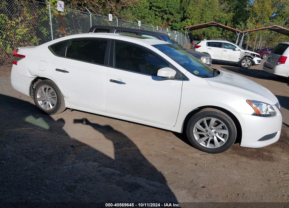 2015 NISSAN SENTRA SV VIN: 3N1AB7APXFY353740