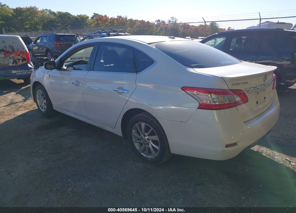 2015 NISSAN SENTRA SV VIN: 3N1AB7APXFY353740