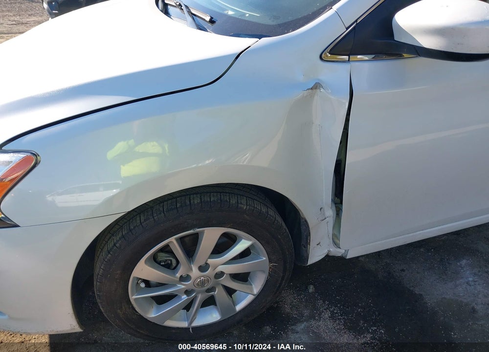 2015 NISSAN SENTRA SV VIN: 3N1AB7APXFY353740