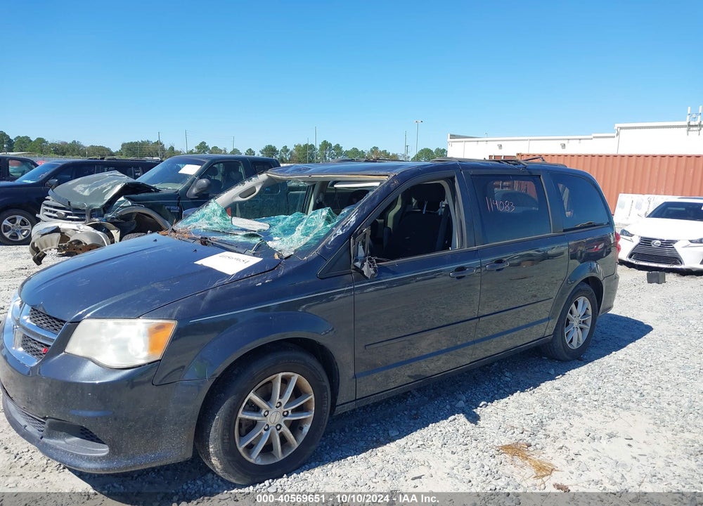 2014 DODGE GRAND CARAVAN SXT VIN: 2C4RDGCG5ER209504