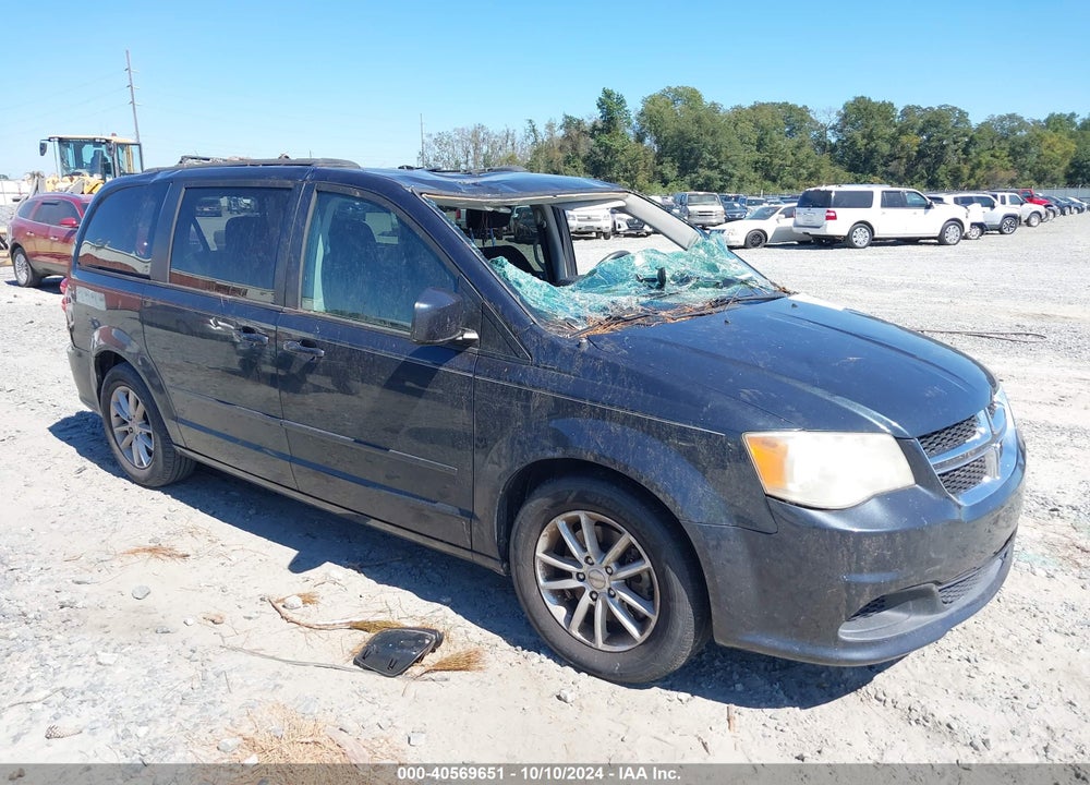 2014 DODGE GRAND CARAVAN SXT VIN: 2C4RDGCG5ER209504
