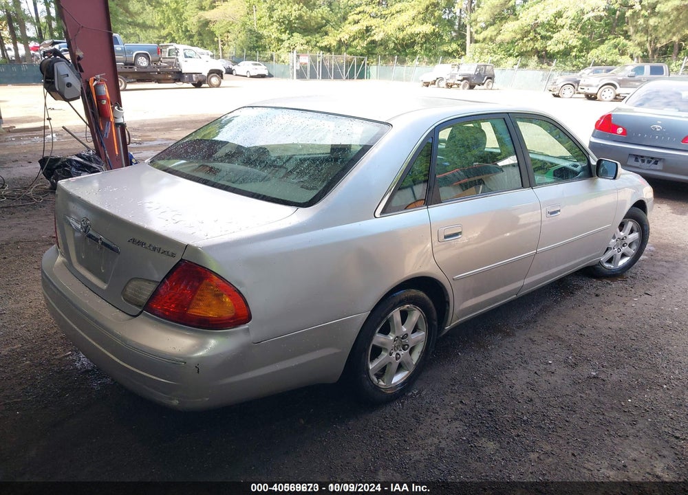 2000 TOYOTA AVALON XLS VIN: 4T1BF28B6YU056923