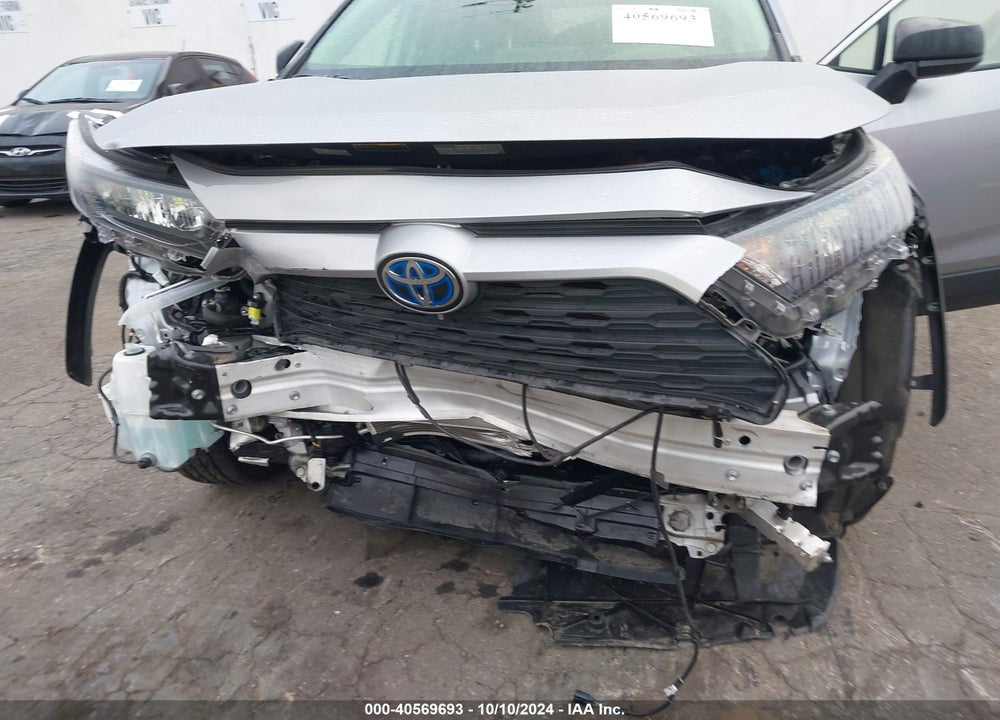 2022 TOYOTA RAV4 HYBRID LE VIN: JTMLWRFV1ND147043