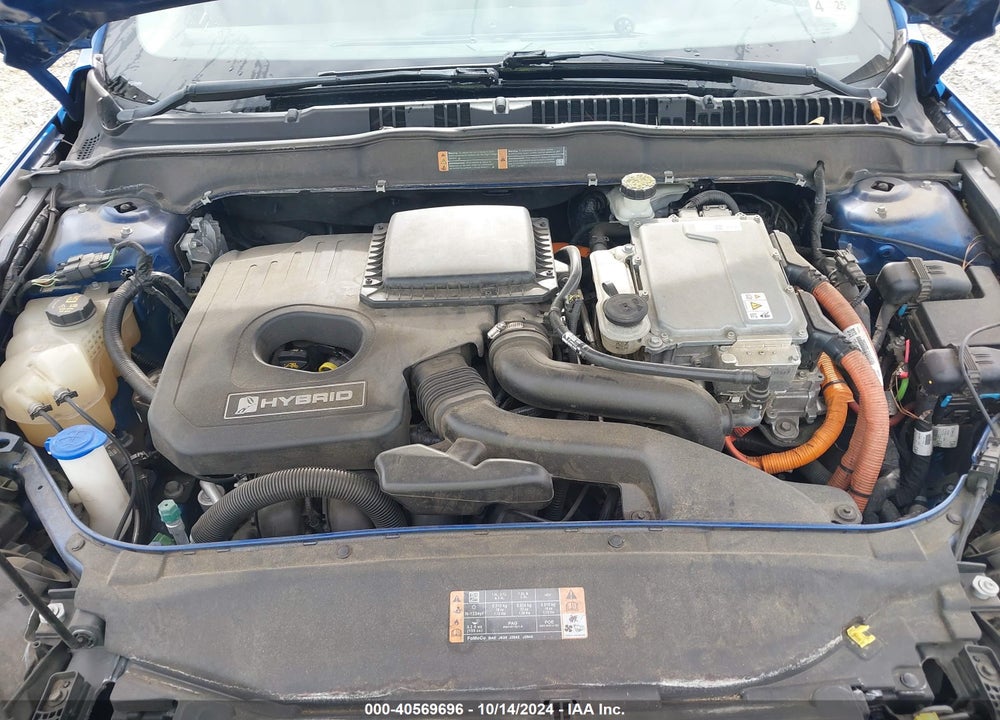 2017 FORD FUSION HYBRID SE VIN: 3FA6P0LU6HR381715