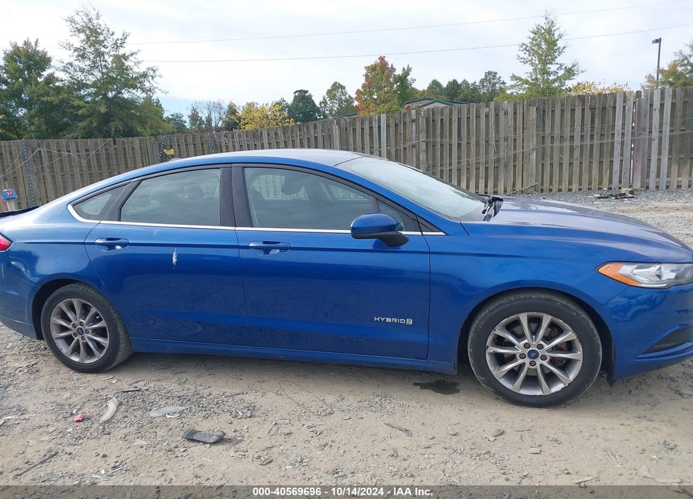 2017 FORD FUSION HYBRID SE VIN: 3FA6P0LU6HR381715