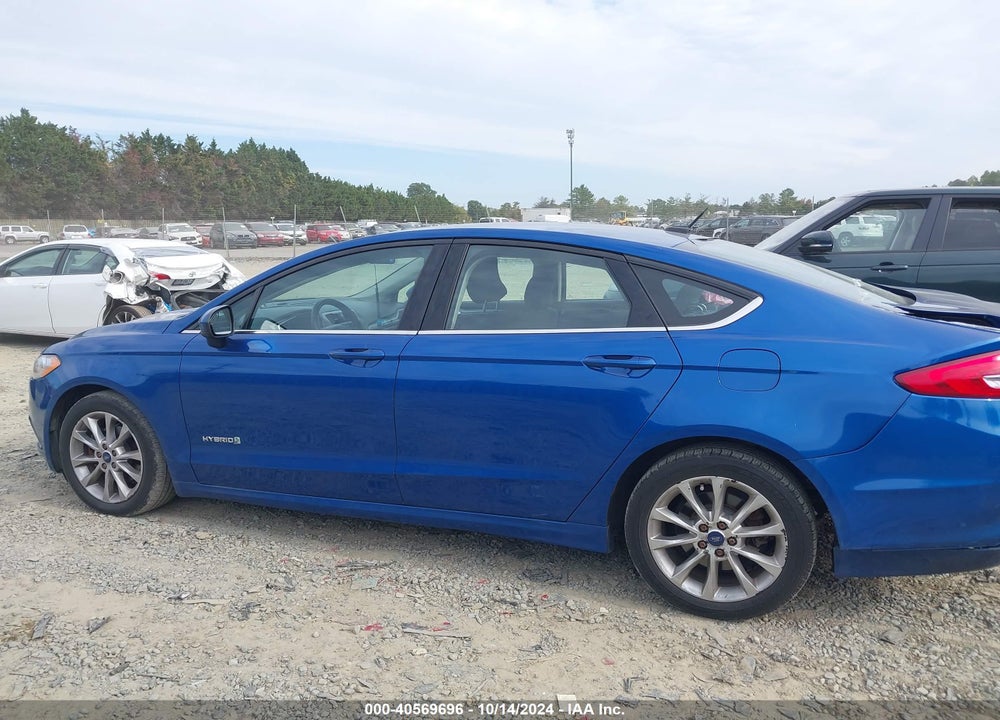 2017 FORD FUSION HYBRID SE VIN: 3FA6P0LU6HR381715