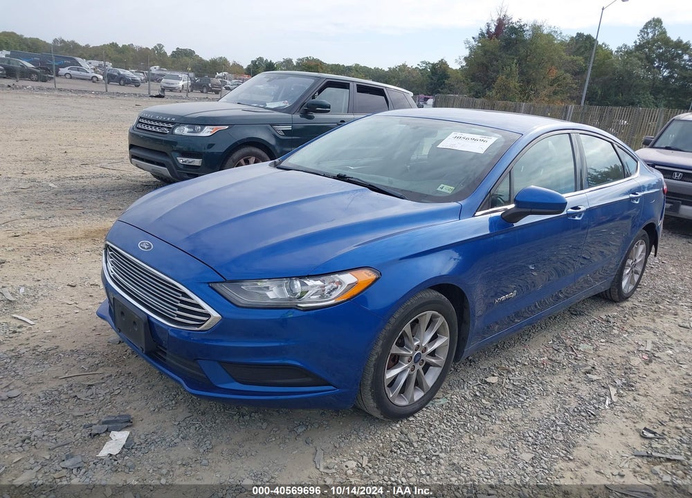 2017 FORD FUSION HYBRID SE VIN: 3FA6P0LU6HR381715