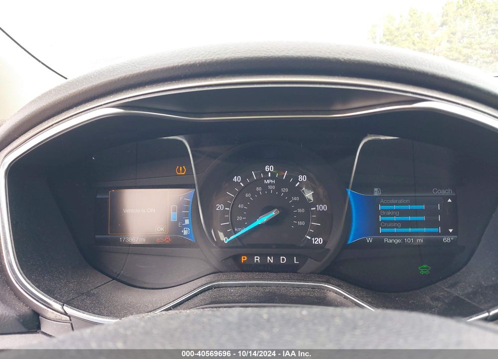 2017 FORD FUSION HYBRID SE VIN: 3FA6P0LU6HR381715