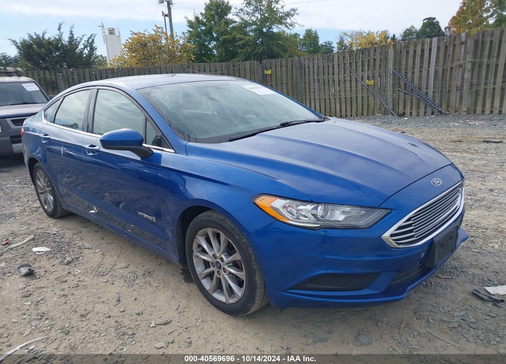 2017 FORD FUSION HYBRID SE VIN: 3FA6P0LU6HR381715