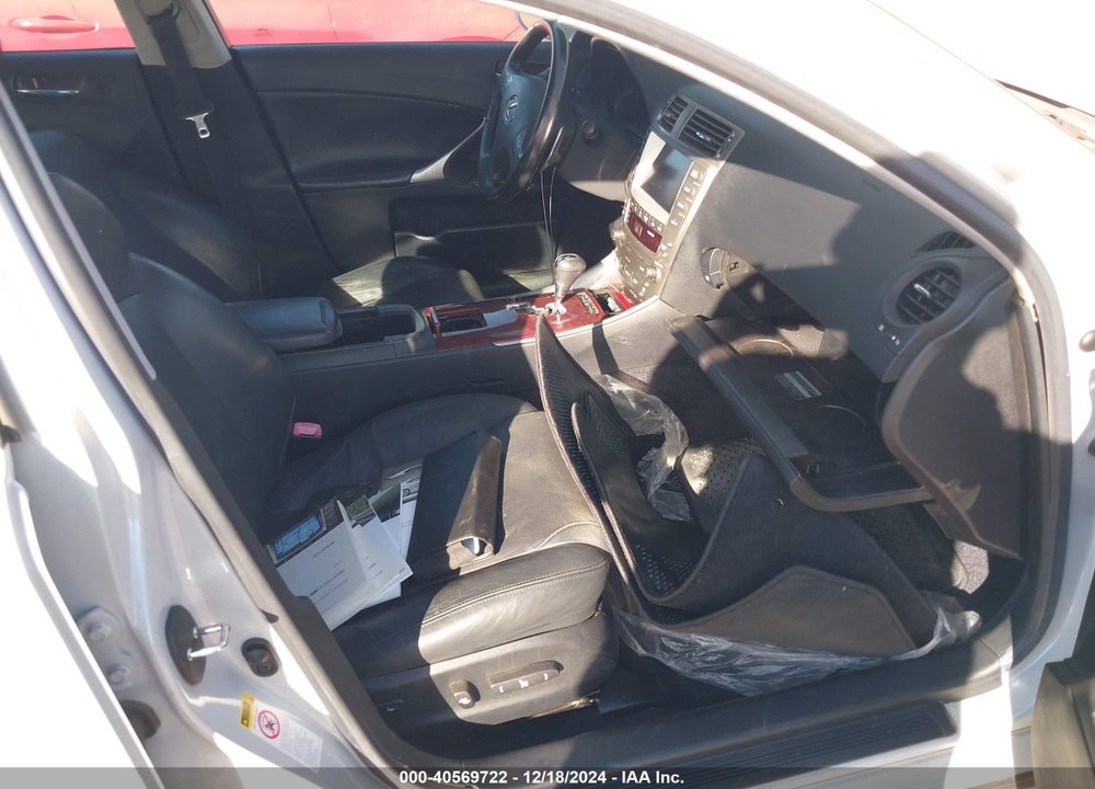 2008 LEXUS IS 250 VIN: JTHBK262785081440