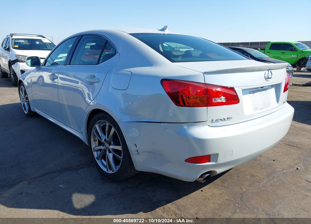 2008 LEXUS IS 250 VIN: JTHBK262785081440