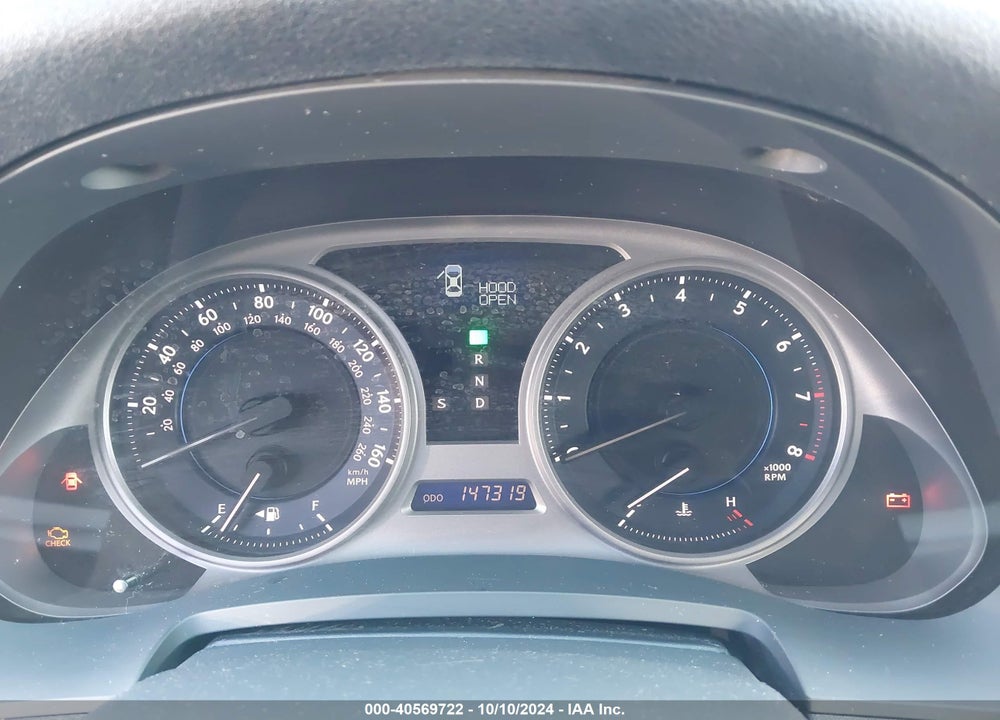 2008 LEXUS IS 250 VIN: JTHBK262785081440