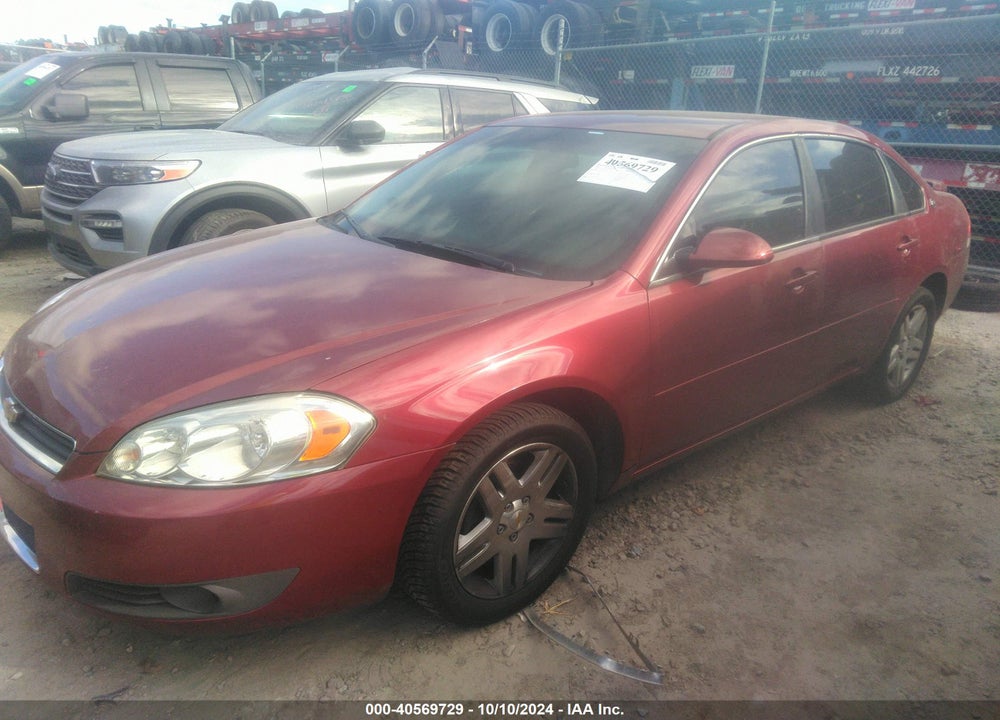 2007 CHEVROLET IMPALA LT VIN: 2G1WC58R179412762