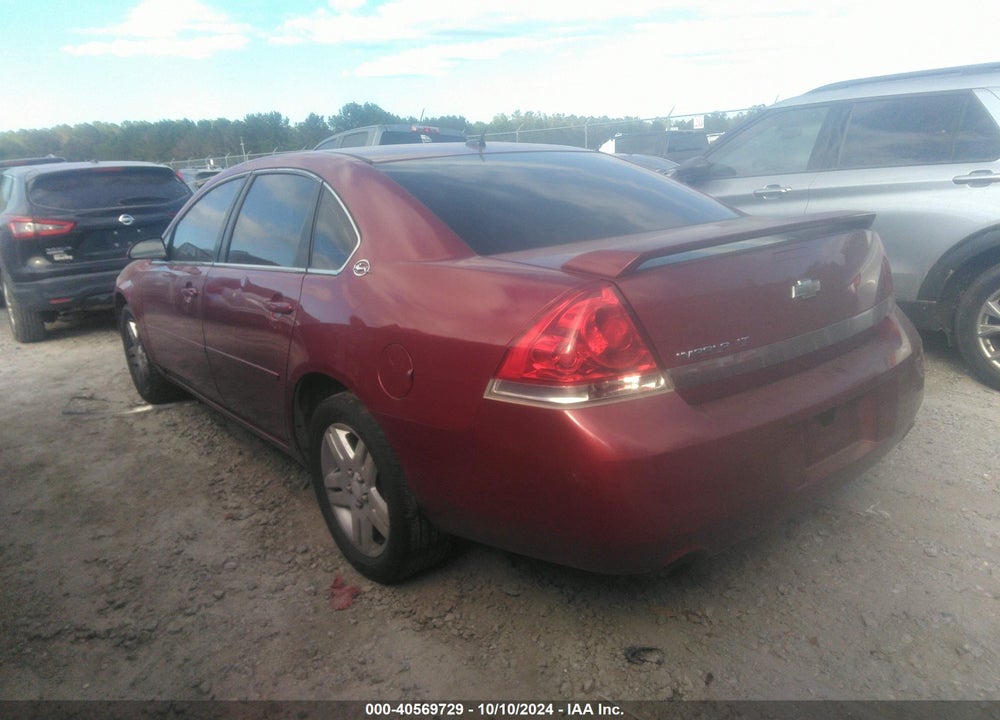 2007 CHEVROLET IMPALA LT VIN: 2G1WC58R179412762