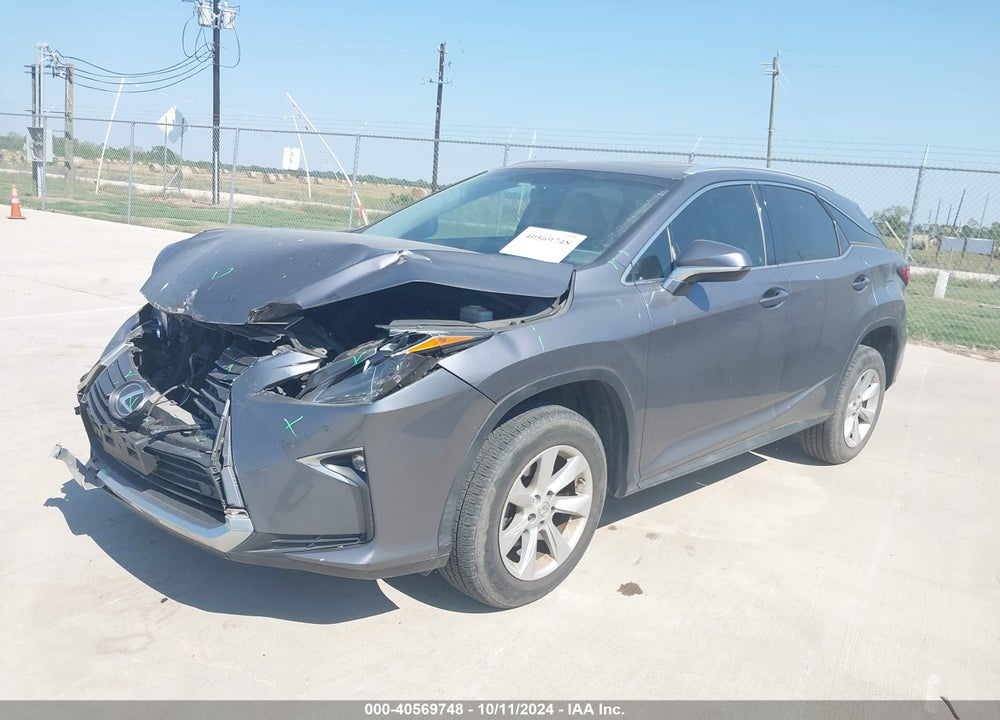 2016 LEXUS RX 350 VIN: 2T2ZZMCA7GC019004