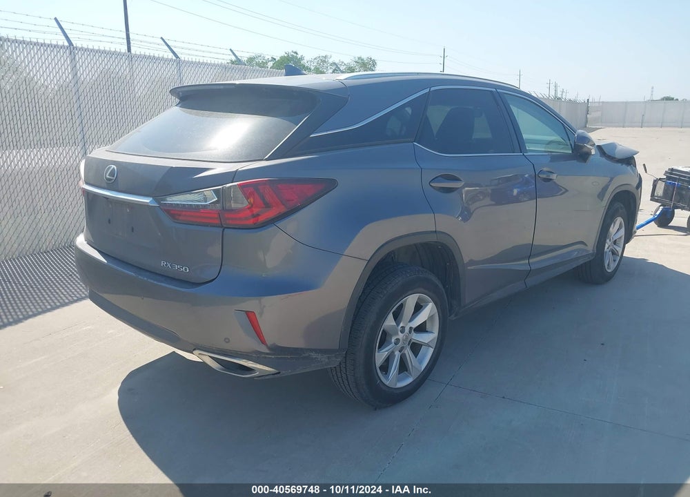 2016 LEXUS RX 350 VIN: 2T2ZZMCA7GC019004