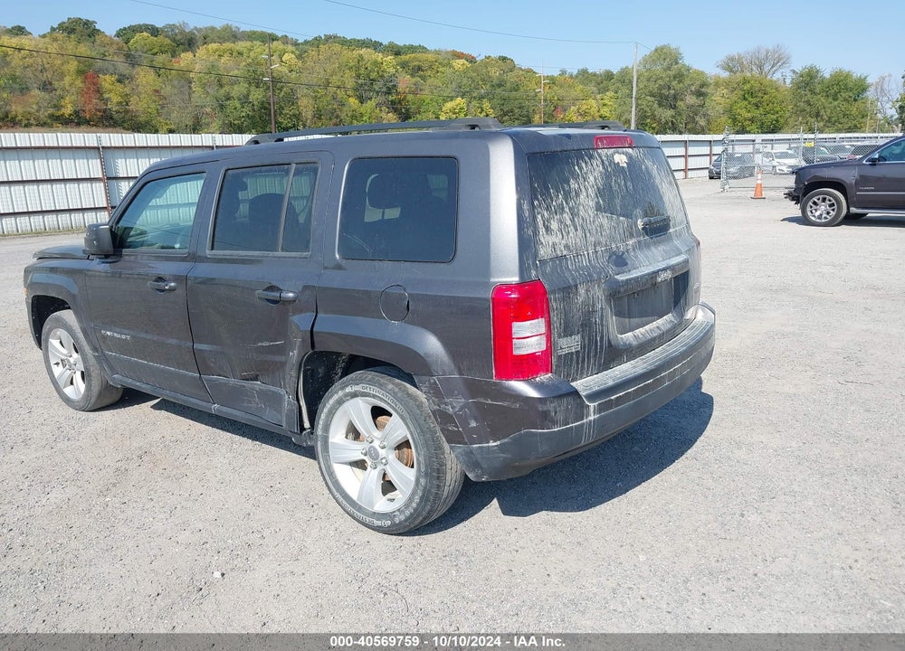 2016 JEEP PATRIOT LATITUDE VIN: 1C4NJPFB9GD793144