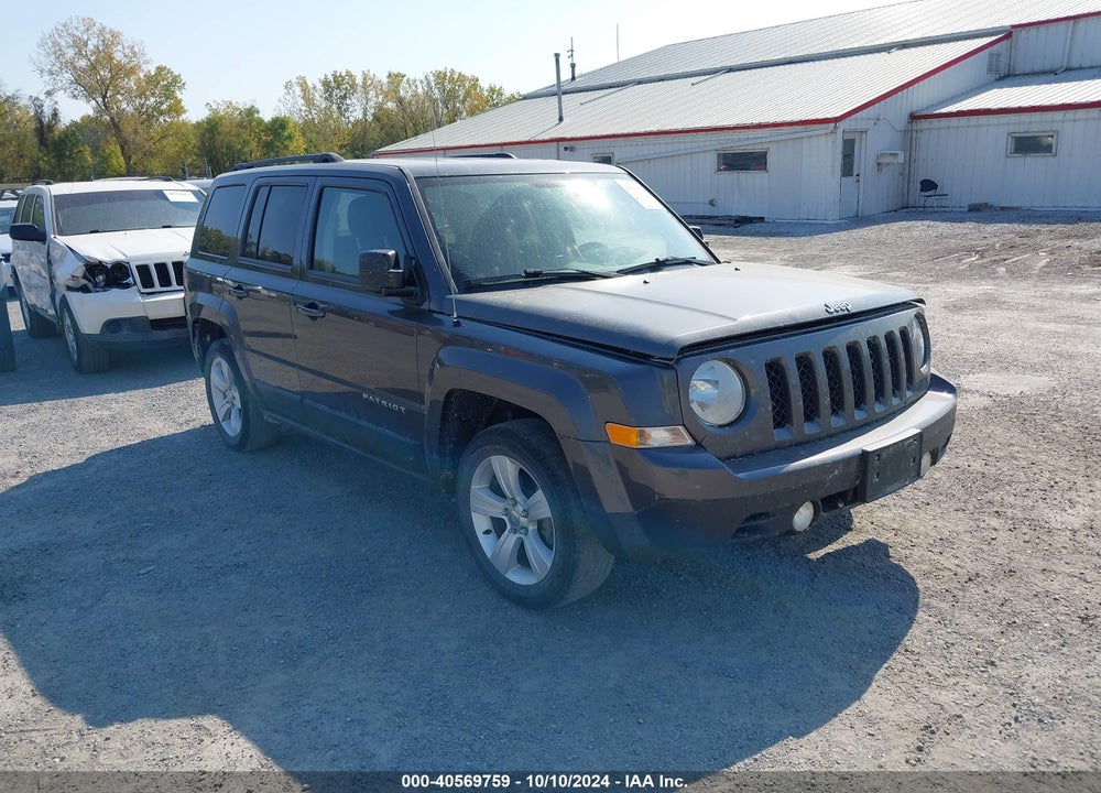 2016 JEEP PATRIOT LATITUDE VIN: 1C4NJPFB9GD793144
