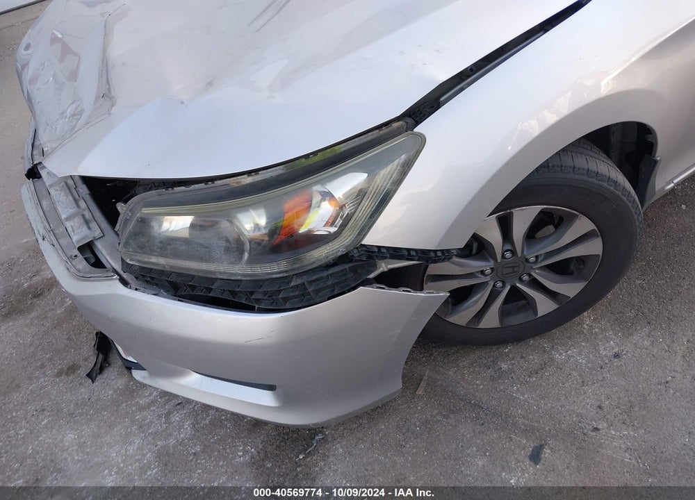 2013 HONDA ACCORD LX VIN: 1HGCR2F36DA077151