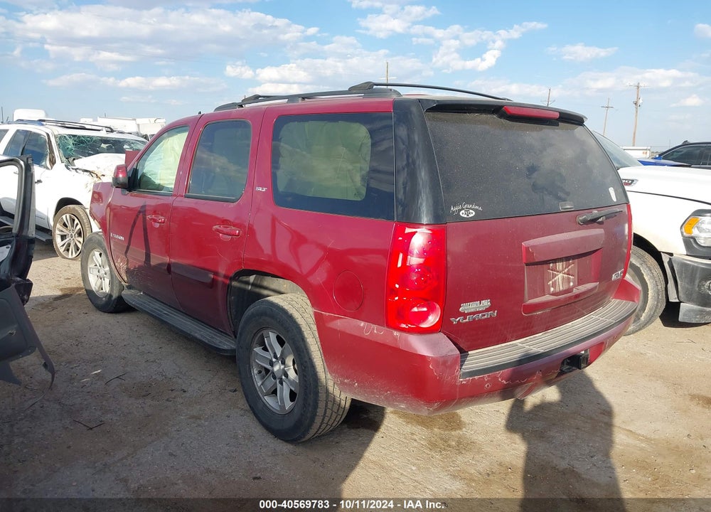 2007 GMC YUKON SLT VIN: 1GKFC13J07R407449