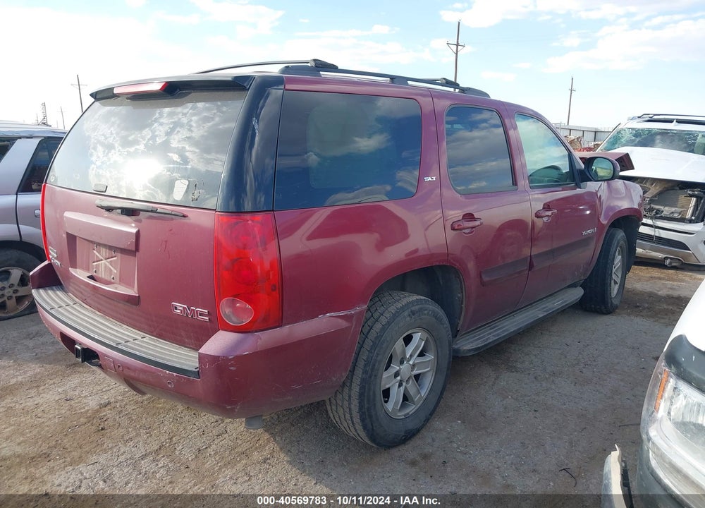 2007 GMC YUKON SLT VIN: 1GKFC13J07R407449