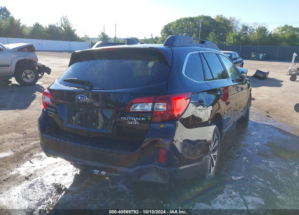 2017 SUBARU OUTBACK 3.6R LIMITED VIN: 4S4BSEKC1H3290746