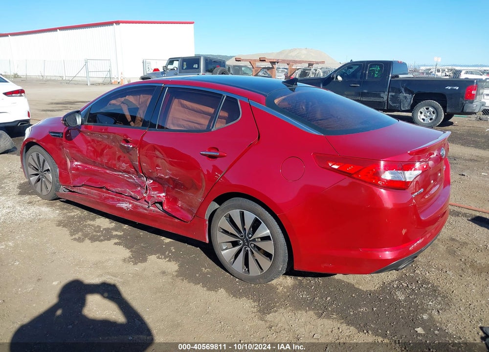 2012 KIA OPTIMA SX VIN: 5XXGR4A6XCG007619