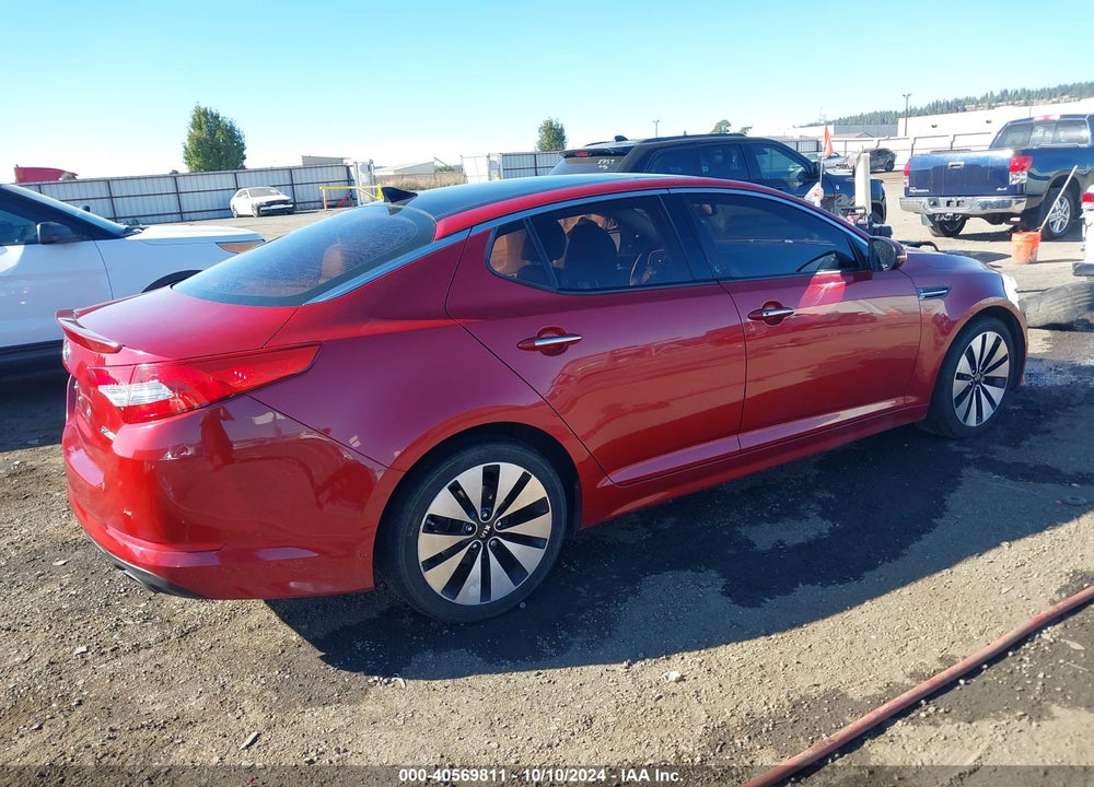 2012 KIA OPTIMA SX VIN: 5XXGR4A6XCG007619