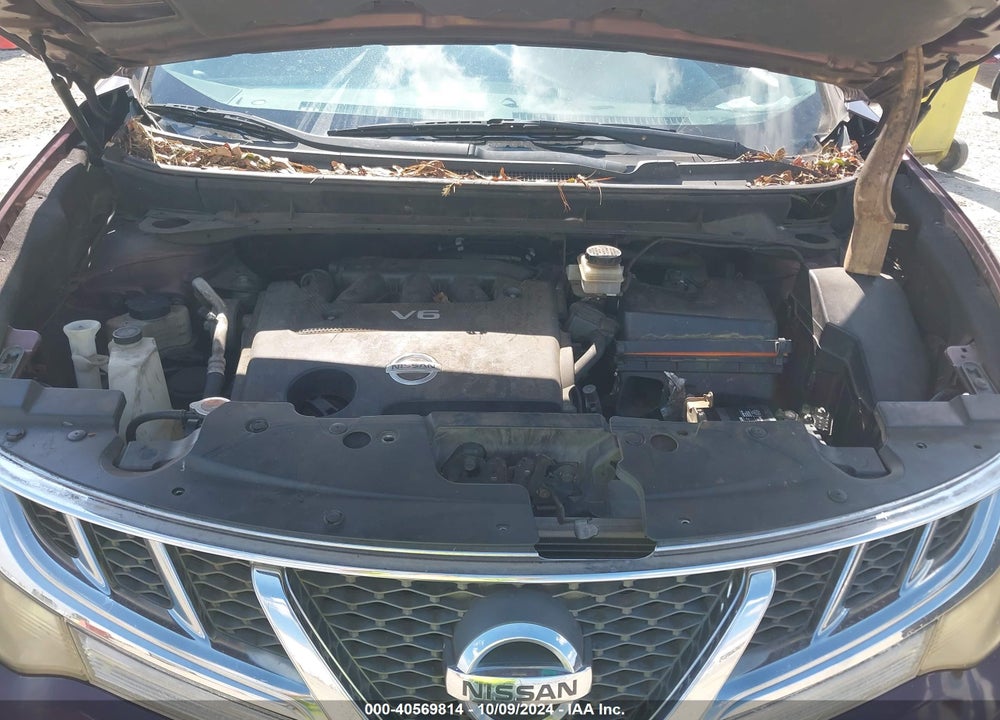 2013 NISSAN MURANO SV VIN: JN8AZ1MW1DW315900