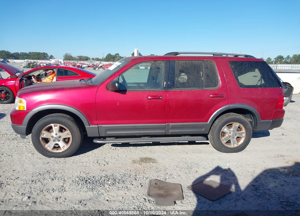 2003 FORD EXPLORER NBX/XLT VIN: 1FMZU73K73UC75746