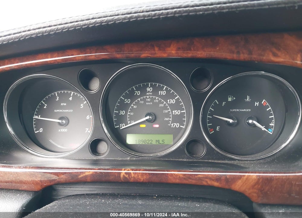 2006 JAGUAR XJ SUPER V8 VIN: SAJWA82C36TG50434