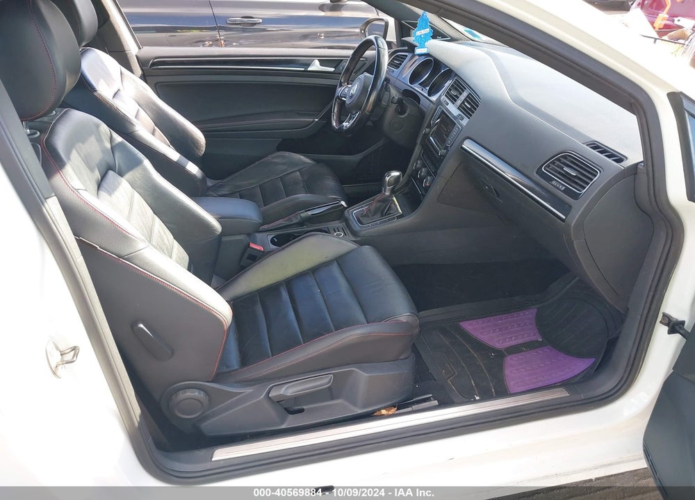 2015 VOLKSWAGEN GOLF GTI 2.0T SE 2-DOOR VIN: 3VWTT7AU7FM086571