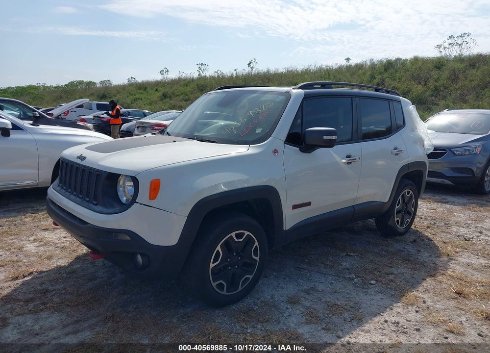 2016 JEEP RENEGADE TRAILHAWK VIN: ZACCJBCT6GPD05308