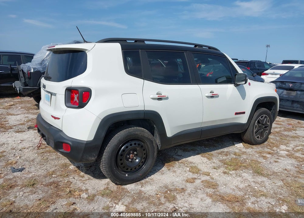 2016 JEEP RENEGADE TRAILHAWK VIN: ZACCJBCT6GPD05308