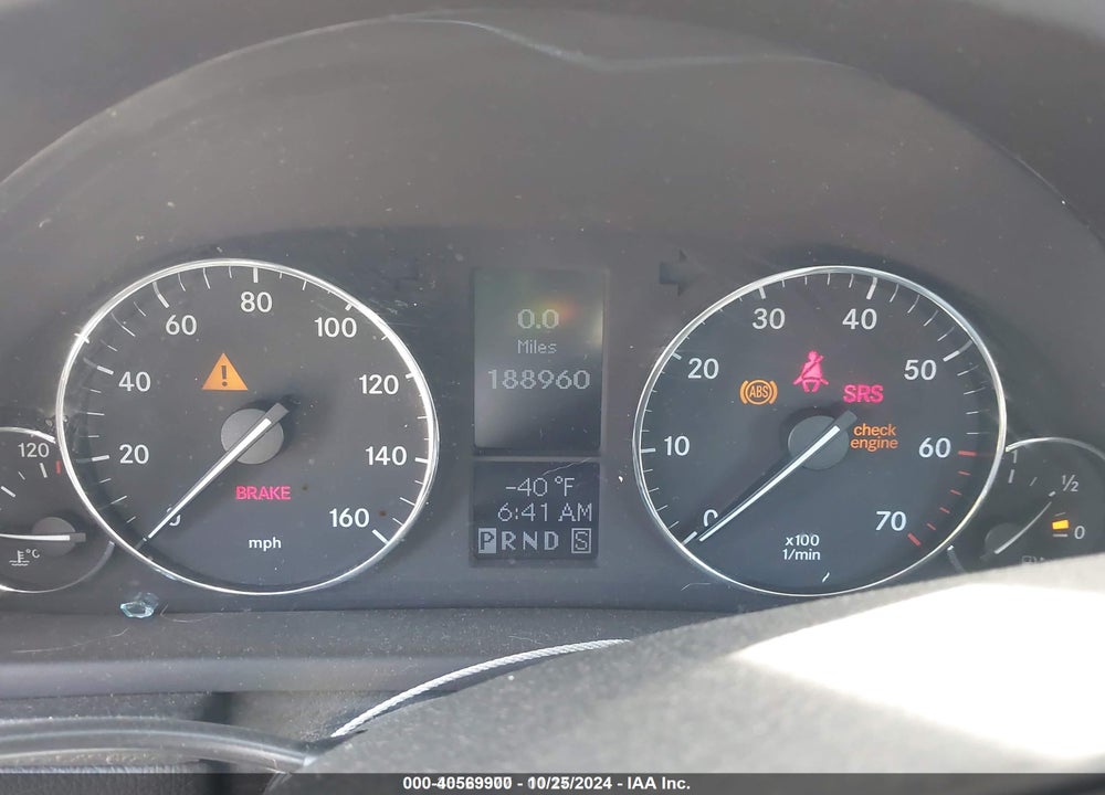 2005 MERCEDES-BENZ C 230 KOMPRESSOR SPORT VIN: WDBRF40J85F617221