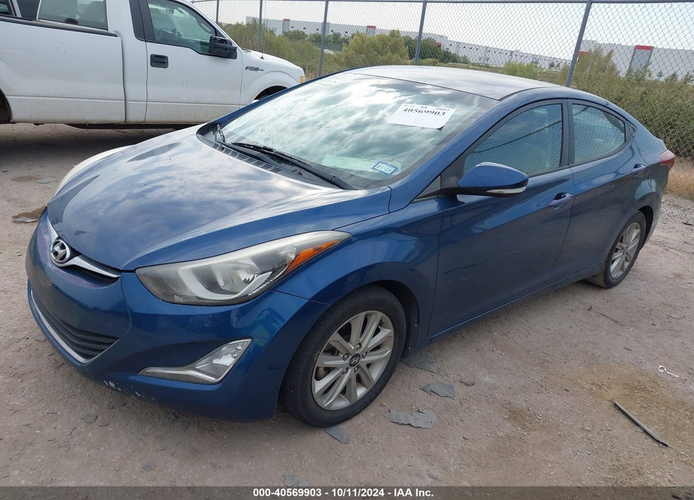 2015 HYUNDAI ELANTRA SE VIN: KMHDH4AE5FU389162