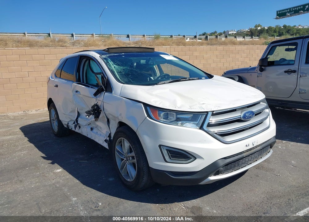 2018 FORD EDGE SEL VIN: 2FMPK4J9XJBB82119