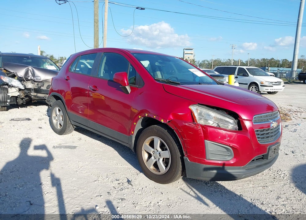 2015 CHEVROLET TRAX 1LS VIN: KL7CJPSB2FB096323