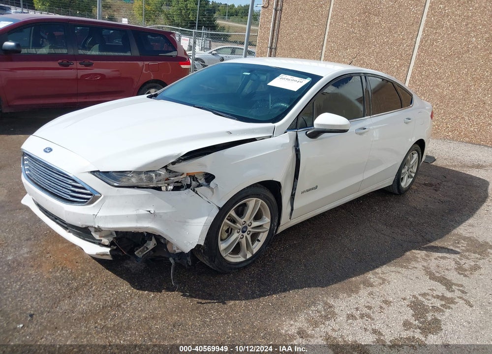 2018 FORD FUSION HYBRID SE VIN: 3FA6P0LUXJR213758