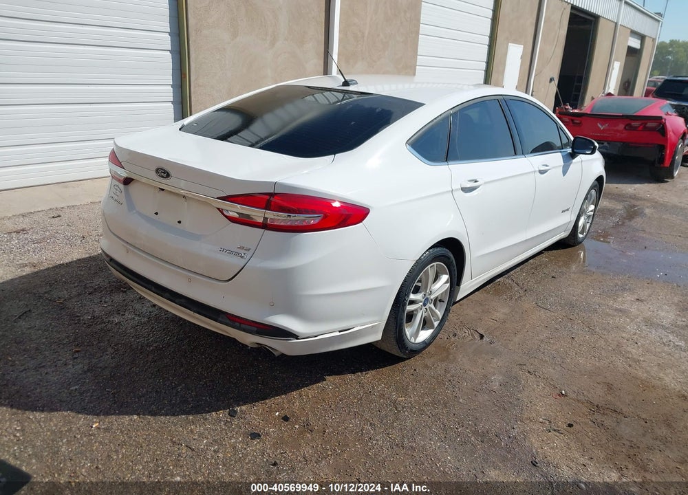 2018 FORD FUSION HYBRID SE VIN: 3FA6P0LUXJR213758