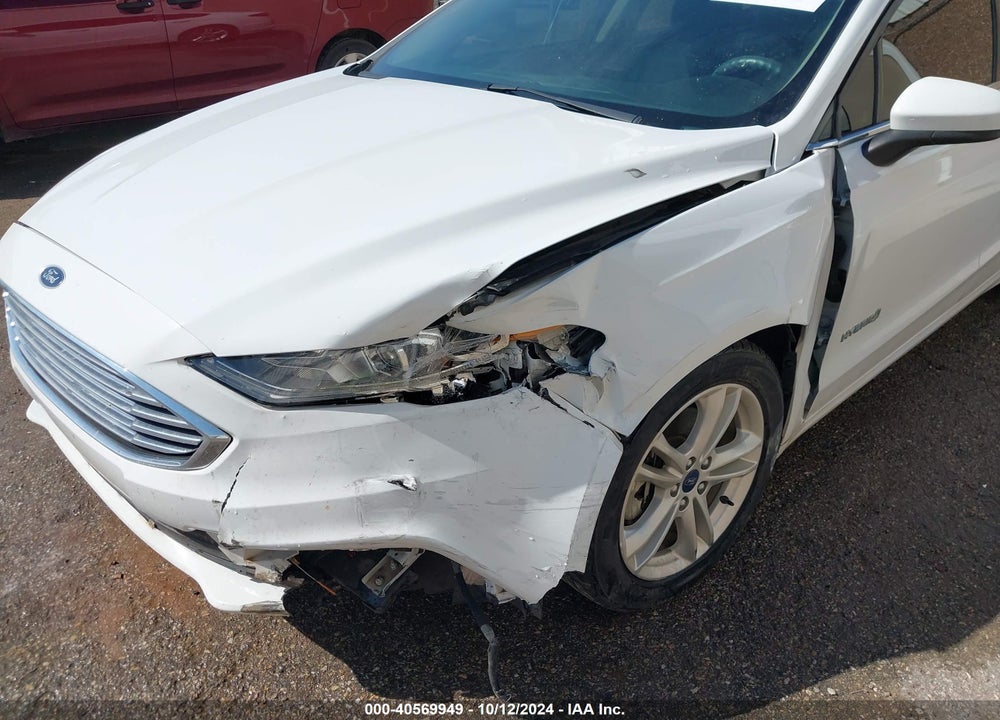 2018 FORD FUSION HYBRID SE VIN: 3FA6P0LUXJR213758