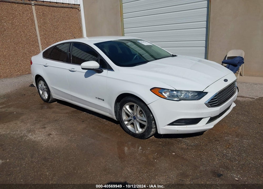 2018 FORD FUSION HYBRID SE VIN: 3FA6P0LUXJR213758