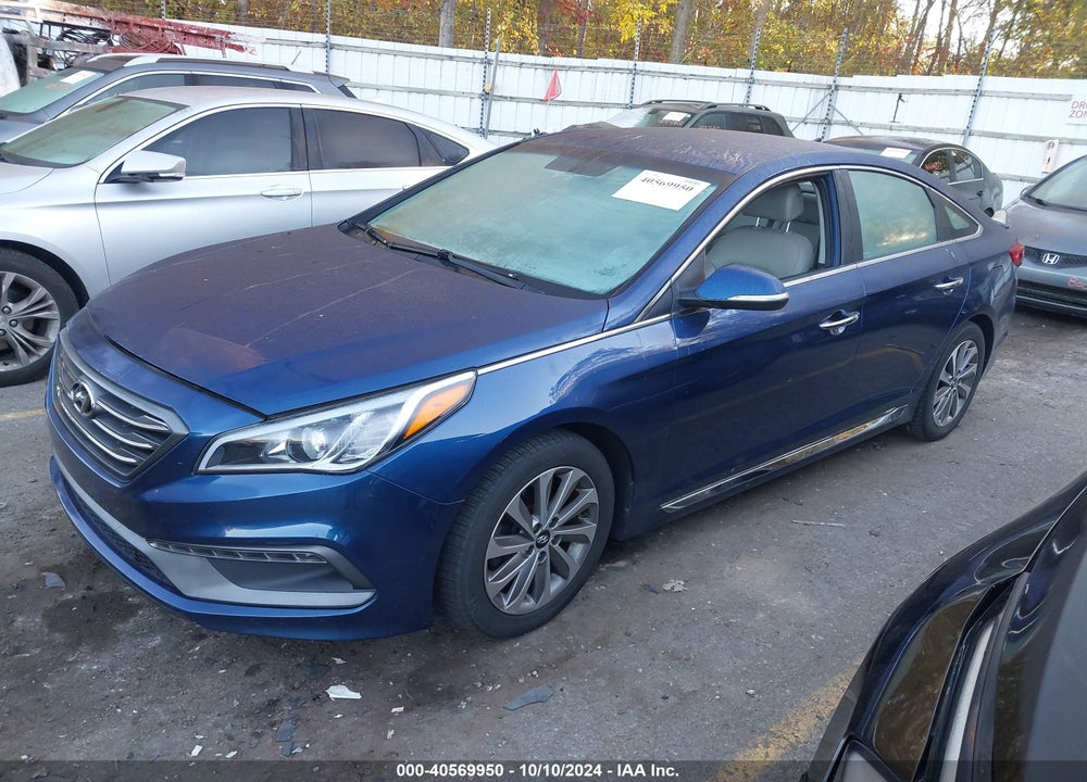 2015 HYUNDAI SONATA SPORT VIN: 5NPE34AF0FH099230