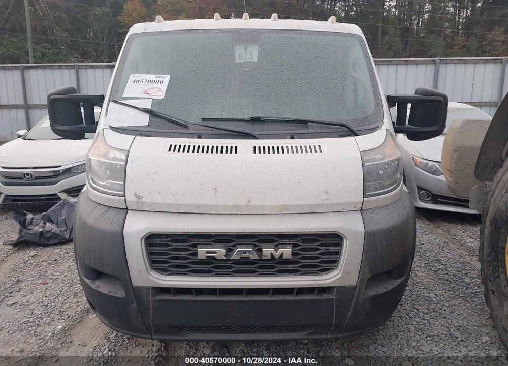 2021 RAM PROMASTER 1500 LOW ROOF 136 WB VIN: 3C6LRVAG1ME515640